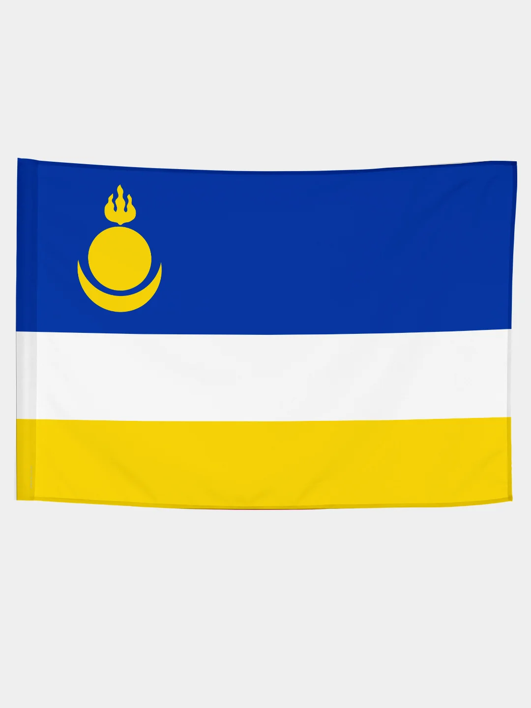 Флаг Республики Бурятия 135х90см