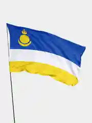 Флаг Республики Бурятия 135х90см