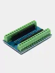 Отладочная плата Arduino Nano IO Shield (клеммники припаяны)