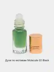 Масляные духи унисекс по мотивам Escentrec Molecule 02 Black (Молекула 02 Блэк), 3 мл