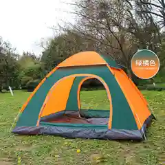 Зеленый палатка туристическая, самораскладывающаяся, автоматическая