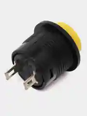 Кнопка R13-507 off-(on) желтый (3A 250VAC)