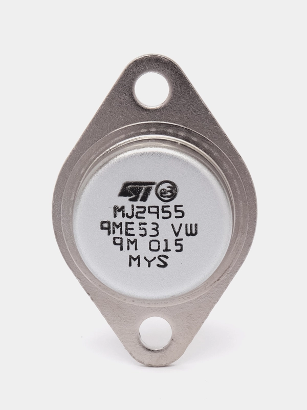 Транзистор MJ2955 (PNP 60V 15A) (= КТ818АМ...ГМ) TO-3 (YANXINLIANG)