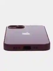 Марсала чехол для  iPhone 13, Айфон 13 силиконовый со стеклянной панелью