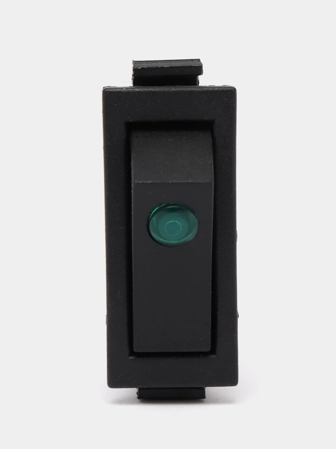 Переключатель KCD3-101L ON-OFF 15A 250V (3 контакта) зеленый с подсветкой