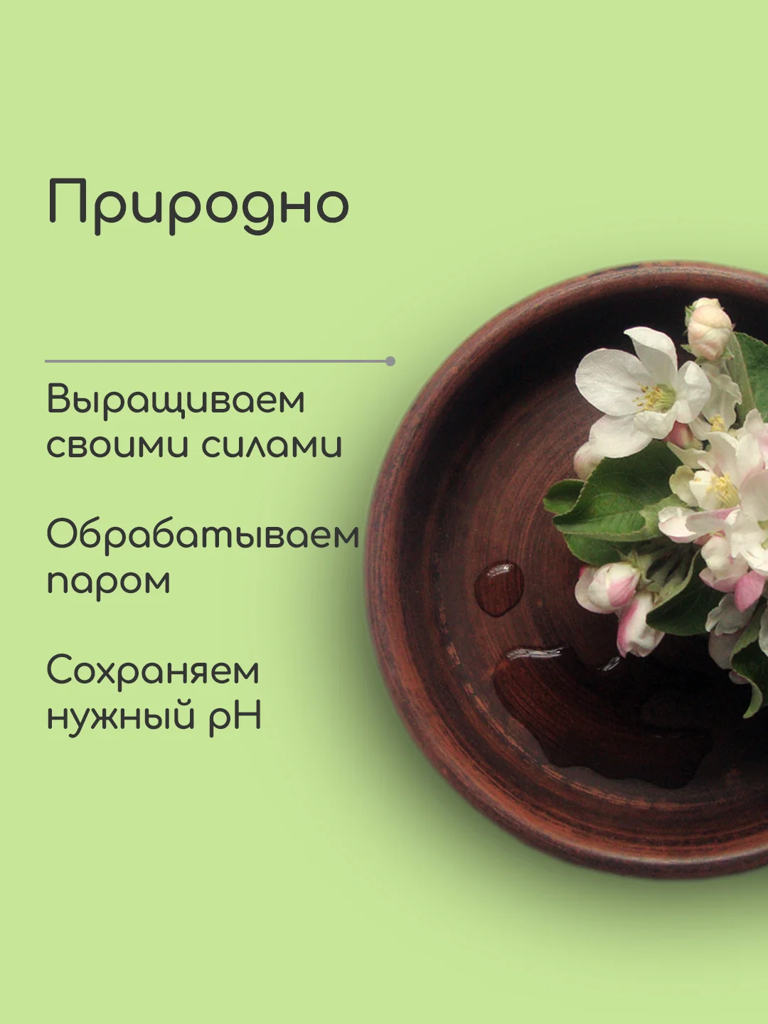 Гидролат Яблоко, тоник для сухой и чувствительной кожи, craftzabota 100 мл