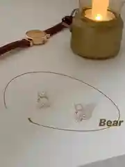 Серьги мишки бижутерия повседневные нарядные с камнями