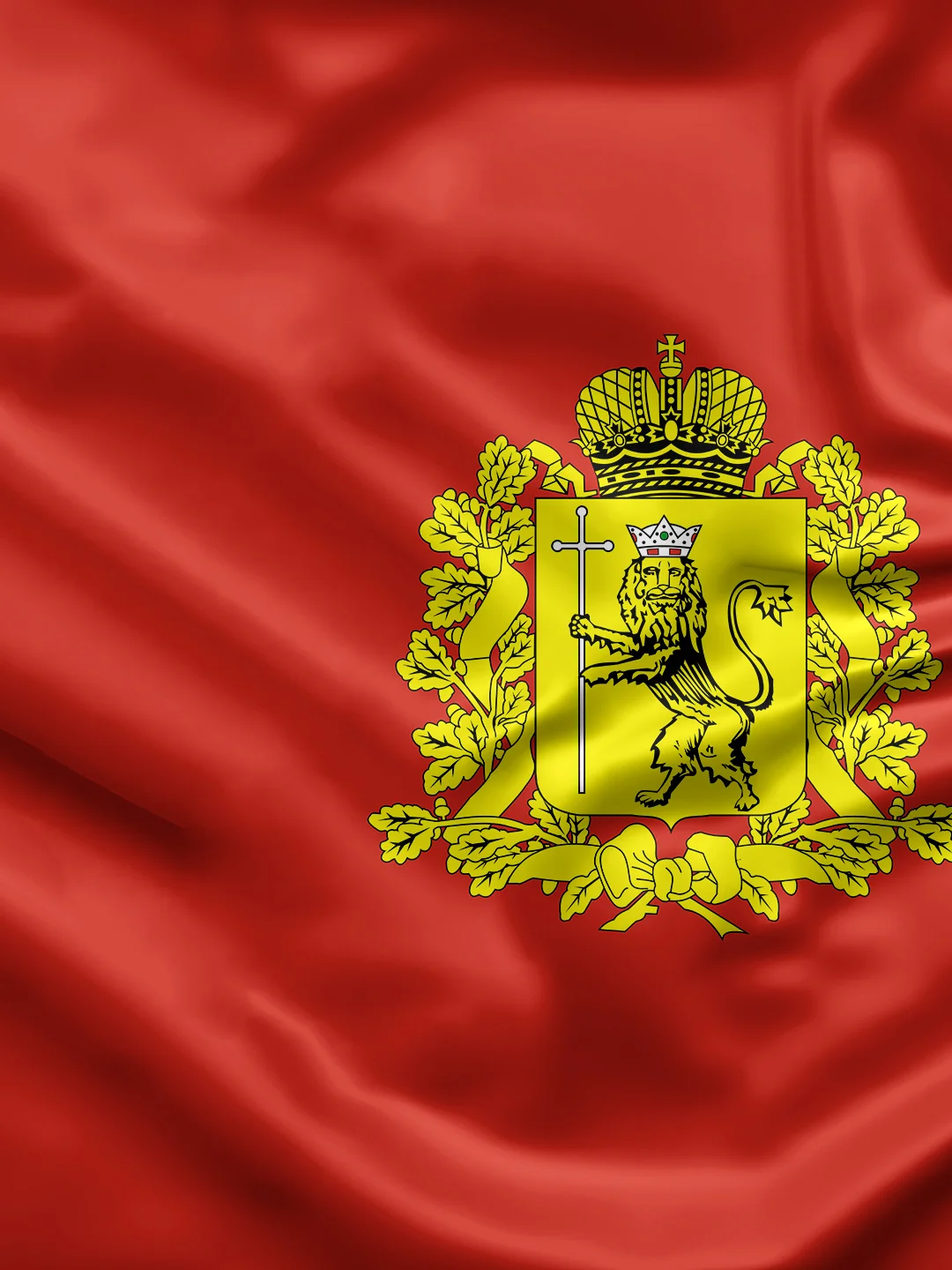 Флаг Владимирской области 135х90см