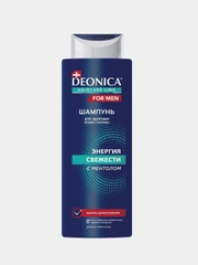 Шампунь для волос DEONICA FOR MEN "Энергия свежести", 380 мл