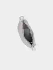 Серый металлик косметичка женская
