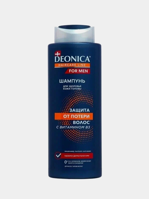 Шампунь DЕONICA FOR MEN "Защита от потери волос", 380 мл