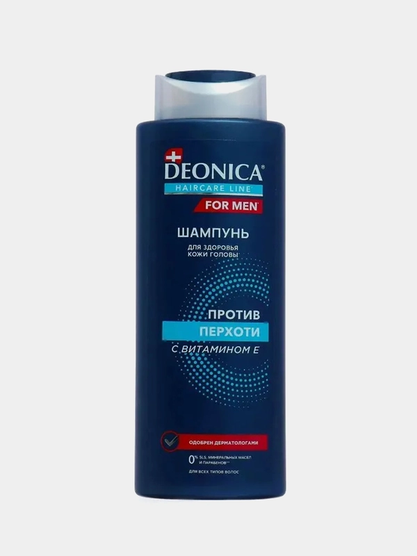 Шампунь DEONICA FOR MEN против перхоти, 380 мл