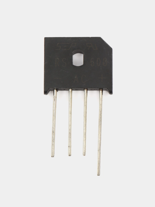 Диодный мост RS608 6A 800V рядный