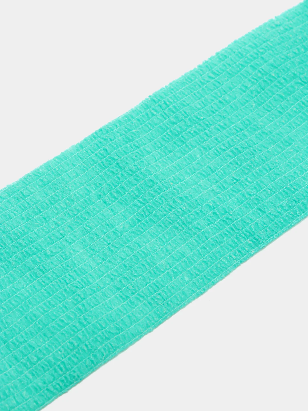 Бирюзовый well Hockey, грип-лента для обмотки рукоятки клюшки, stretch, 50 мм х 4,5 м