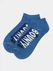 Белый женские носки с принтом