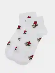 Молочный женские носки средней длины