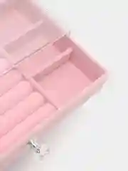 Розовый шкатулка для украшений