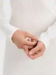 Белый платье женское кашемир