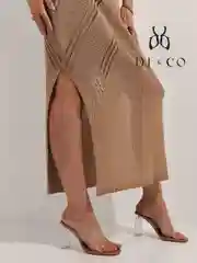 Женское вязаное пляжное платье, летняя туника накидка без рукавов