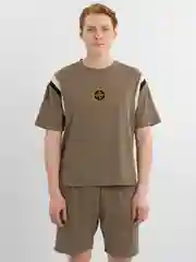 Бежевый костюм мужской, летний