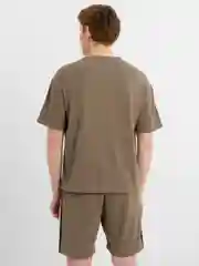 Бежевый костюм мужской, летний