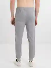 Серый мужские брюки, хлопковые