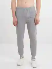 Серый мужские брюки, хлопковые