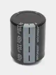 330мкф 450В Конденсатор электролитический 330UF 450V 105*C 35*40мм HS JAMICON