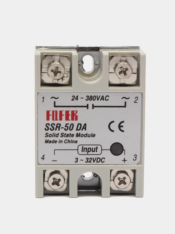 Твердотельное реле SSR-1 240V 50A (Z)D3 управление 3-32VDC