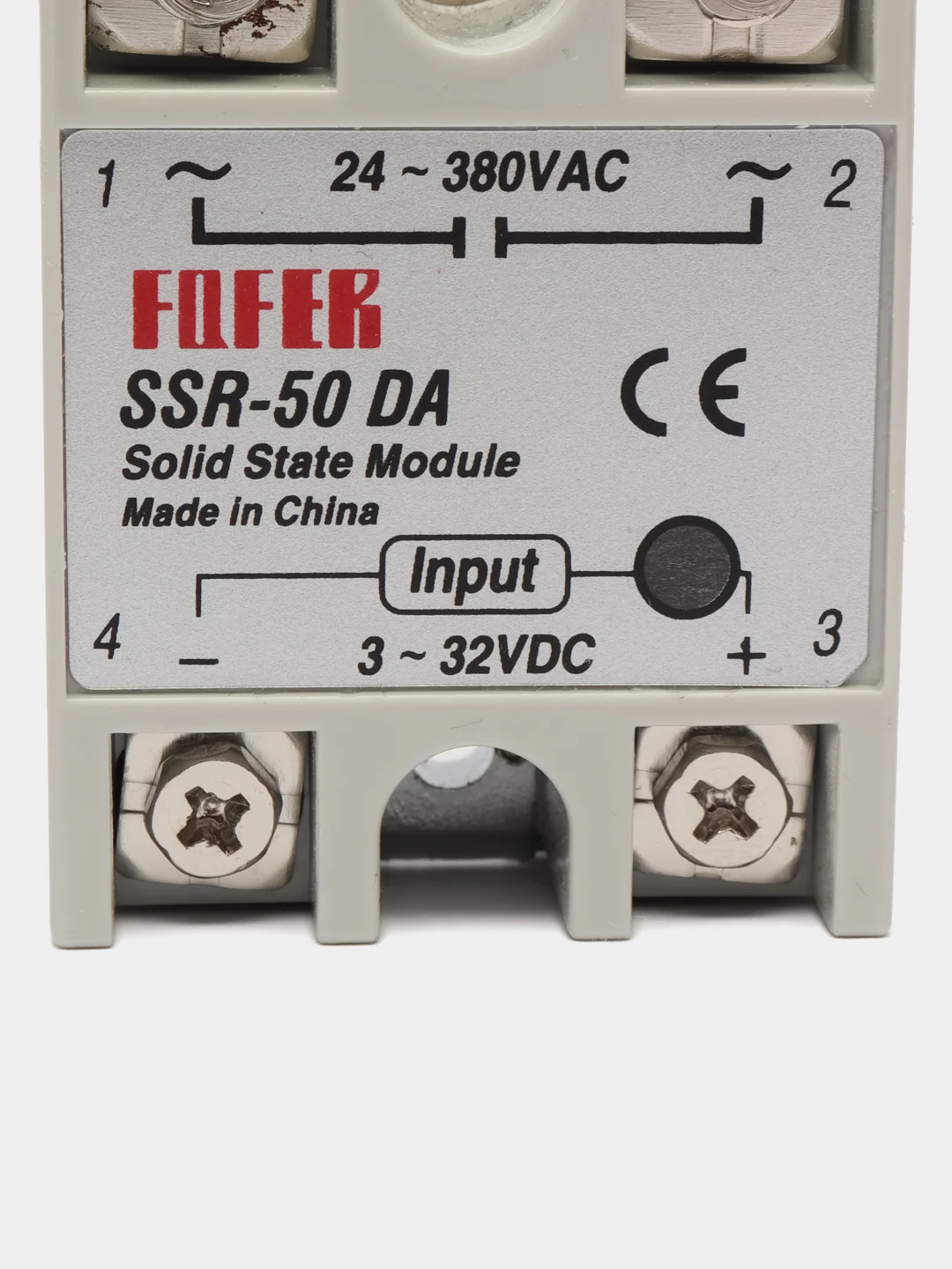 Твердотельное реле SSR-1 240V 50A (Z)D3 управление 3-32VDC