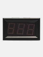 Вольтметр цифровой 0.56 0-30V красный 3 провода