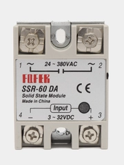 Твердотельное реле SSR-1 240V 60A (Z)D3 (3-32v)
