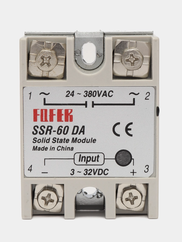 Твердотельное реле SSR-1 240V 60A (Z)D3 (3-32v)