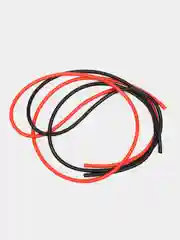 Провод силиконовый 12AWG 1*3.4 мм2 луженая медь 680 жил 1 м красный + 1 м черный