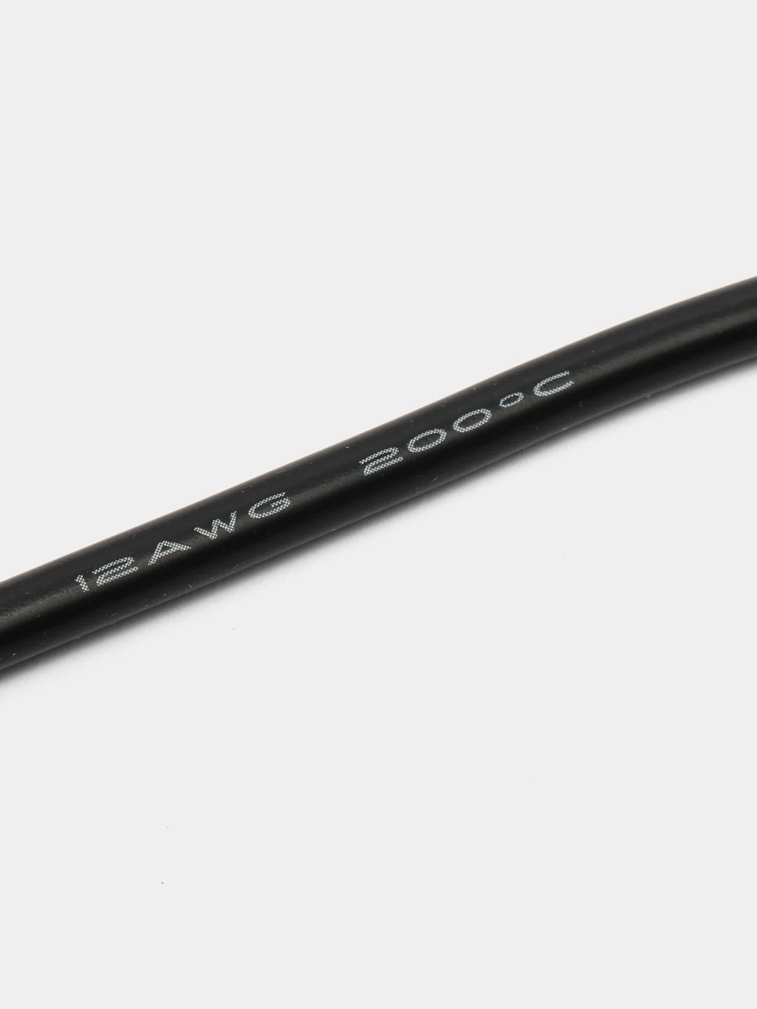 Провод силиконовый 12AWG 1*3.4 мм2 луженая медь 680 жил 1 м красный + 1 м черный