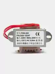 Трансформатор 12V-0-12V 20W EI57*30 220v (86*53*51) 1192.27  - при покупке от 2 штук