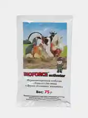 Зимняя ферментационная подстилка для кур и других с/х животных, Bioforce Activator, 75 г