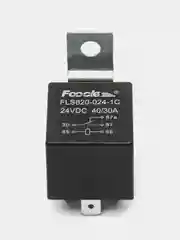 Реле FLS820-012-1C 24VDC 40A 5P с кронштейном
