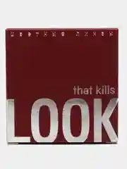 Тёмно-серый цветные контактные линзы LOOK that kills Base / 0,00 / 8,6 / 12 м