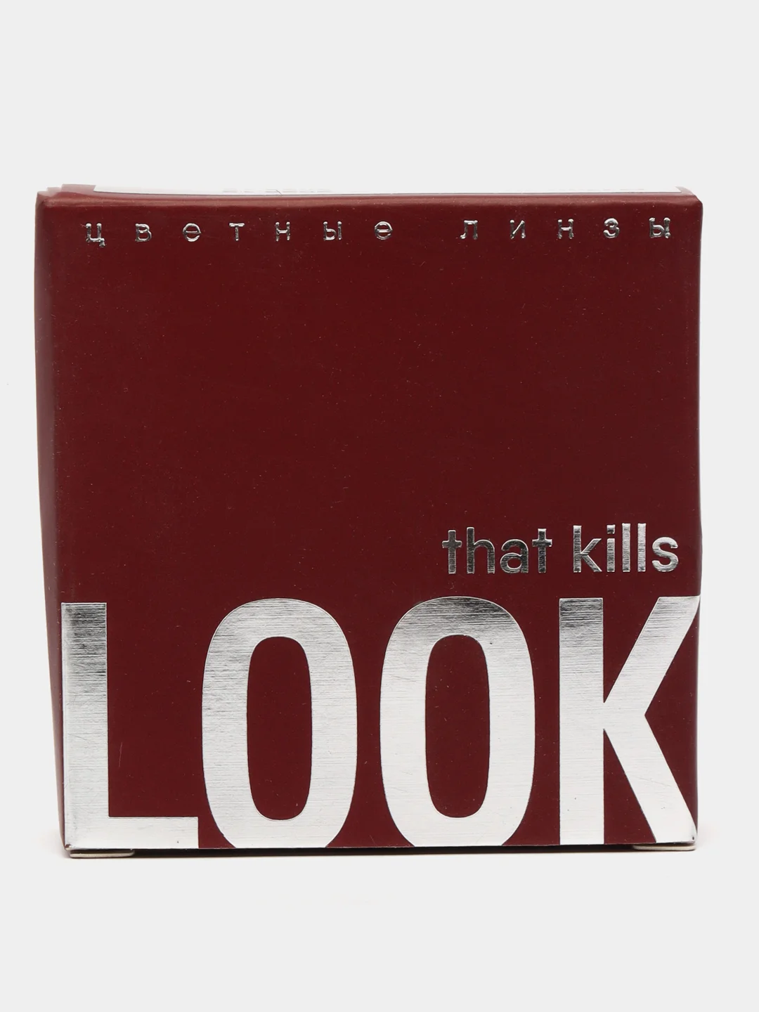 Зеленый цветные контактные линзы LOOK that kills 2 Tone / 0,00 / 8,6 / 12 м