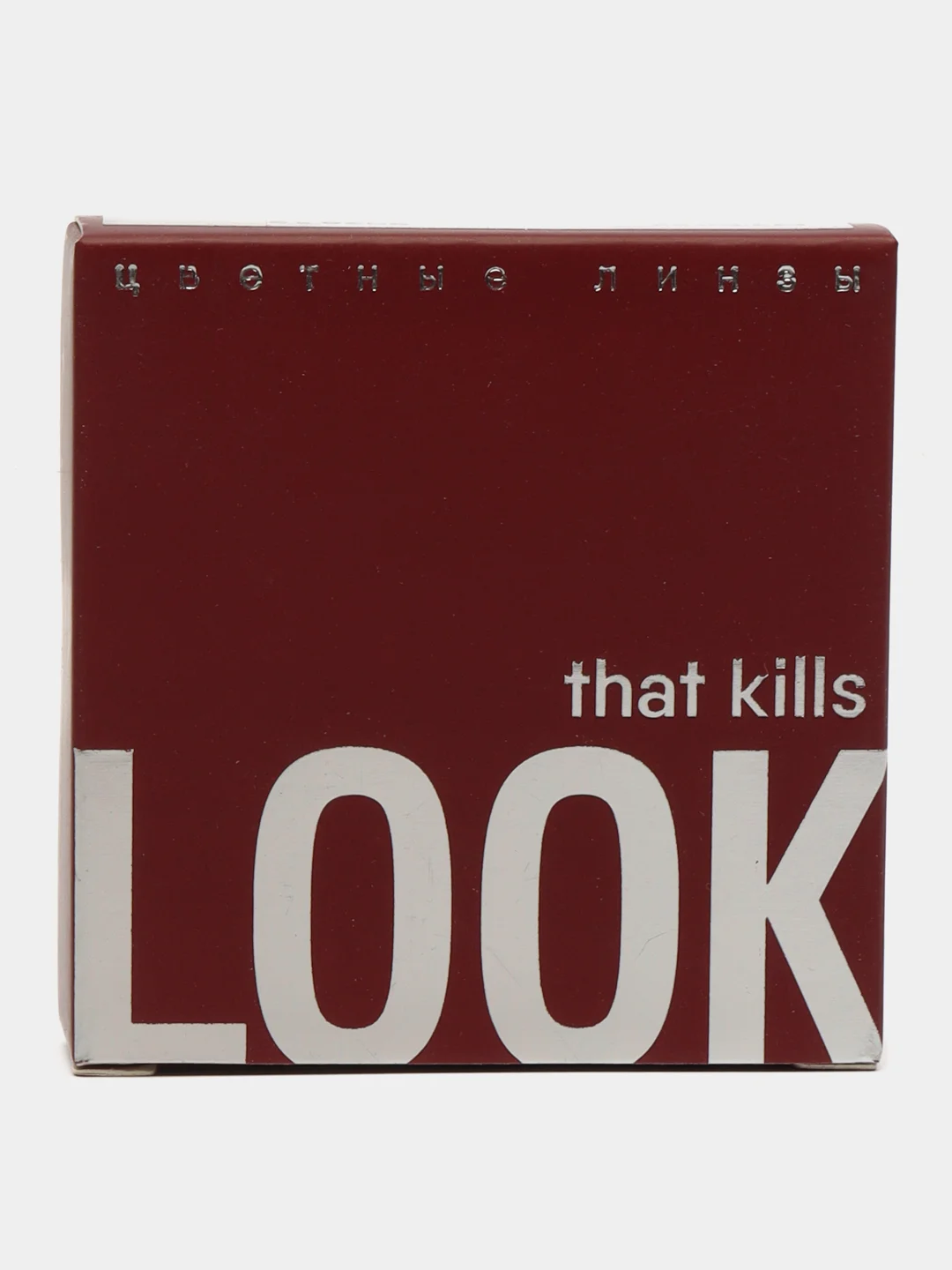 Зеленый цветные контактные линзы LOOK that kills 2 Tone / 0,00 / 8,6 / 12 м