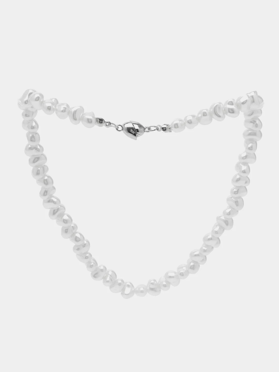 Серебряный колье женское с подвеской