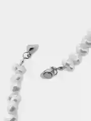 Серебряный колье женское  с подвеской