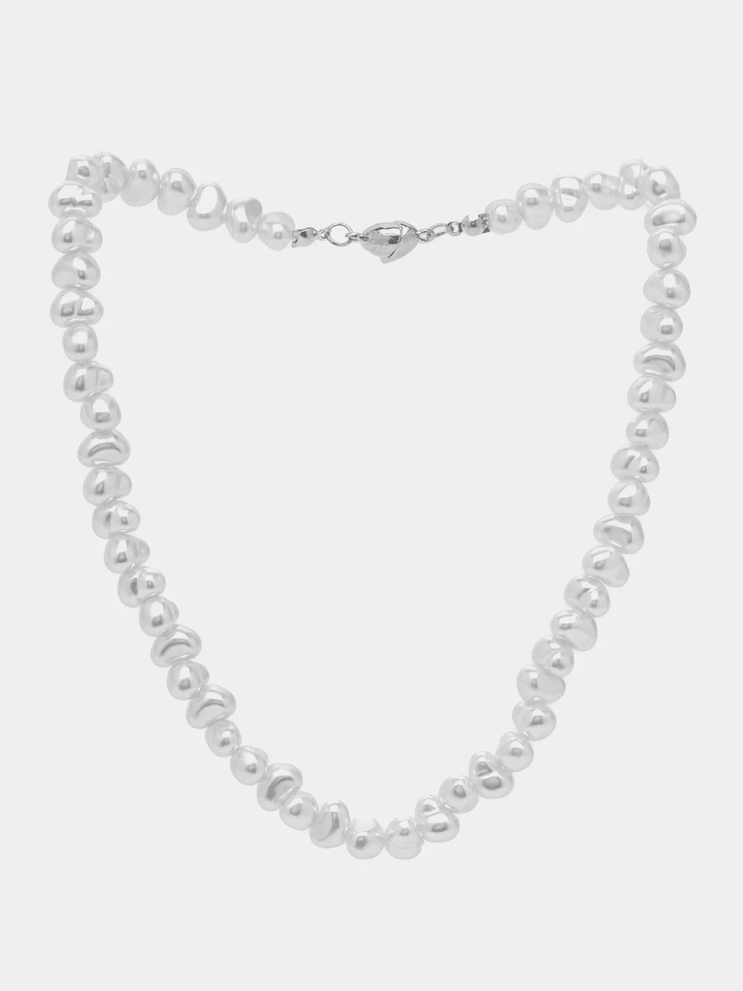 Серебряный колье женское с подвеской