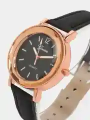Розовый женские наручные часы с матовым ремешком