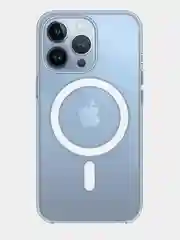 Прозрачный магнитный силиконовый противоударный чехол MagSafe (Магсейф) для iPhone