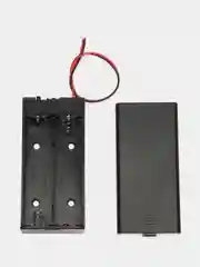 Батарейный отсек 2 x 18650 закрытый с выключателем