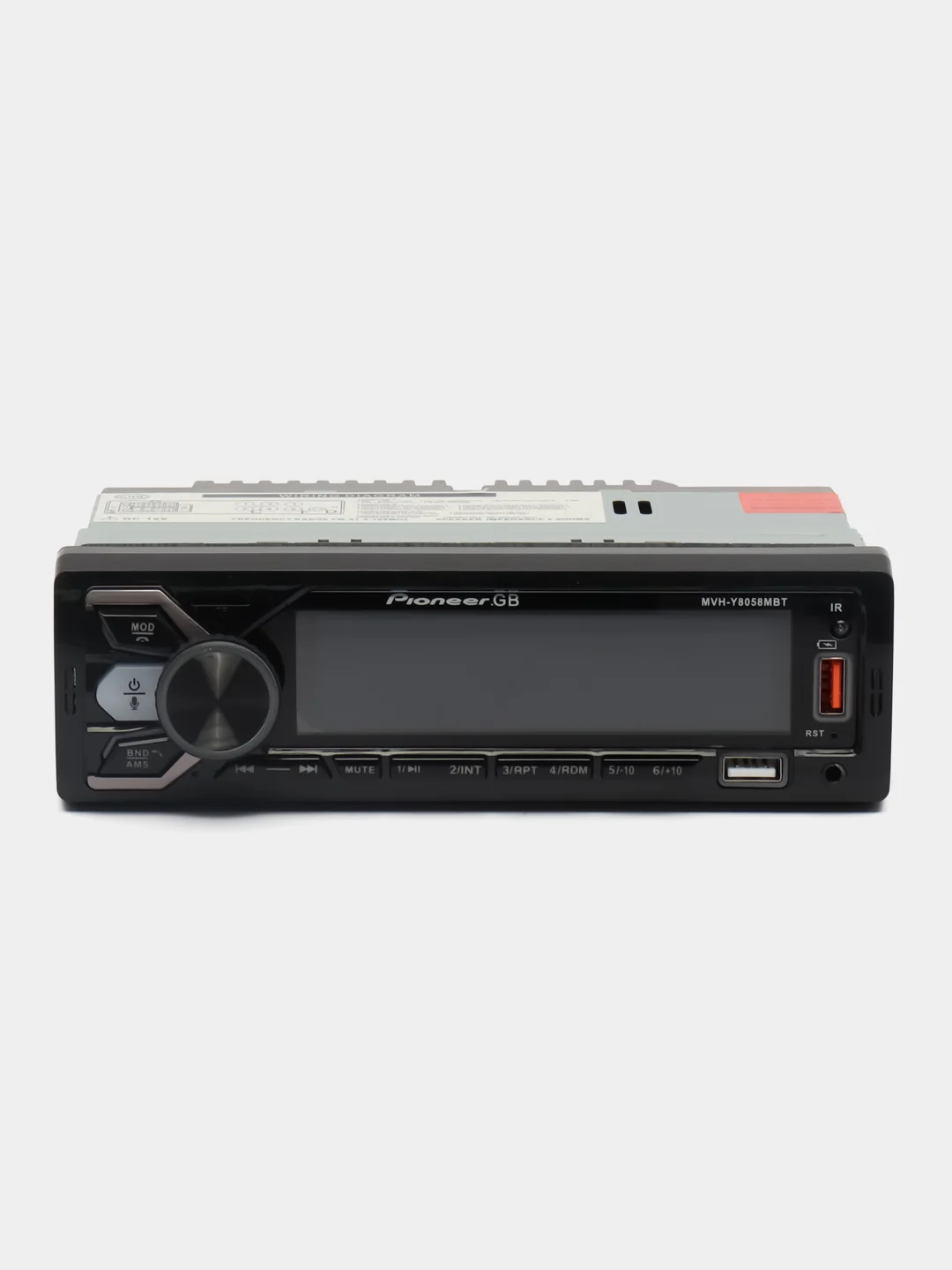 Магнитола Pioneer MVH-Y8058MBT с Bluetooth / Автомагнитола Пионер с блютуз