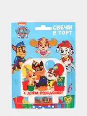 Свечи для торта детские Щенячий Патруль