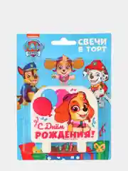 Свечи для торта детские Щенячий Патруль